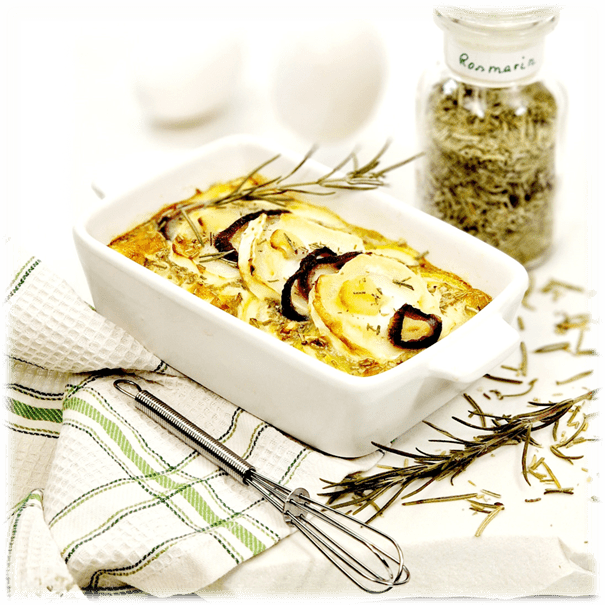 ROSMARIN ~ Zucchini-Frittata - Kontor-der-Lydia