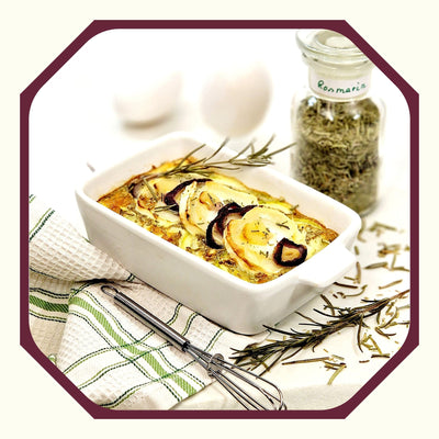 HR.3 ~ Rosmarin-Zucchini-Frittata