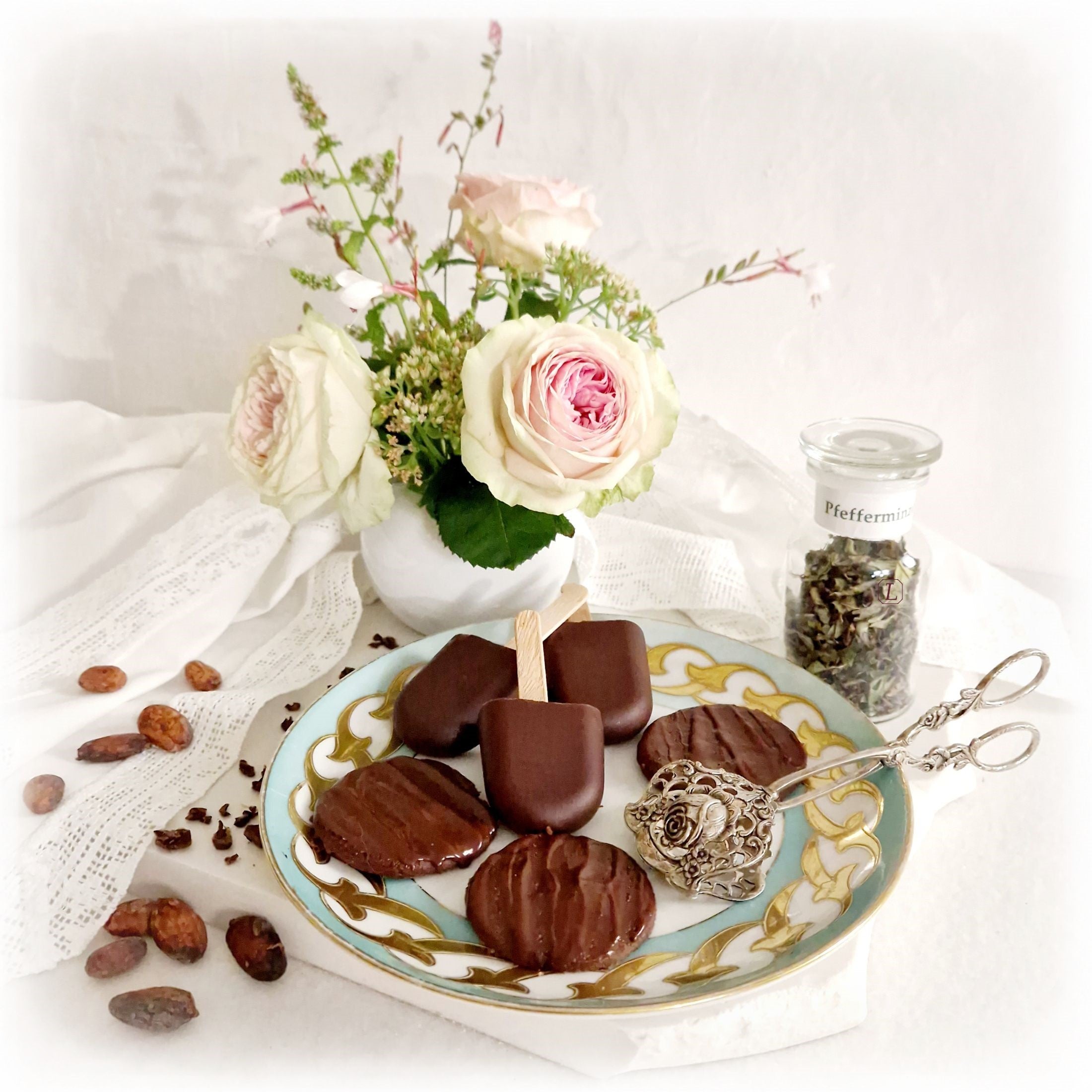 PFEFFERMINZE  ~  Thin Mints – Minz-Kekse nach amerikanischer Art - Kontor-der-Lydia