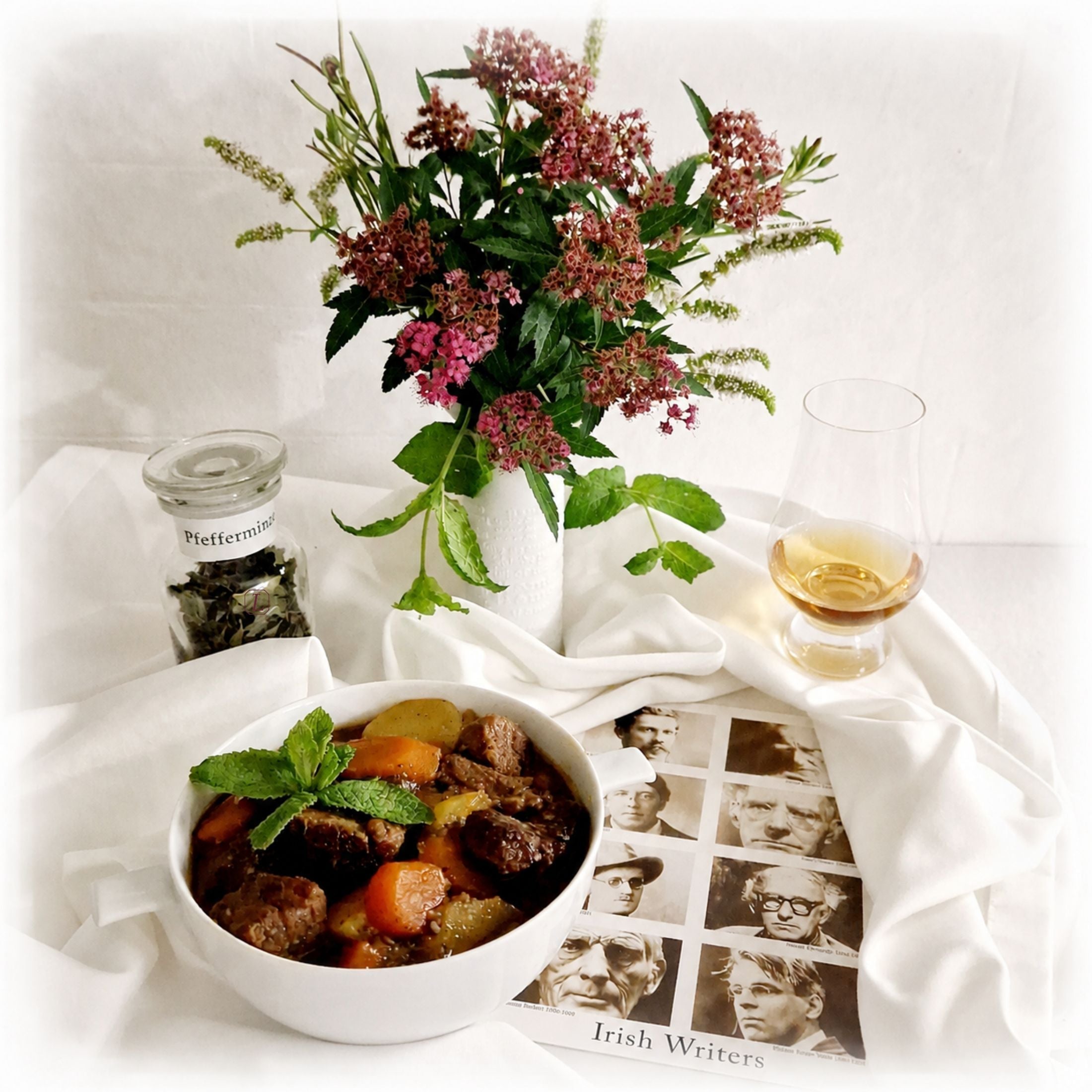 PFEFFERMINZE  ~  Irish Beef Stew mit Guinness und Minze - Kontor-der-Lydia