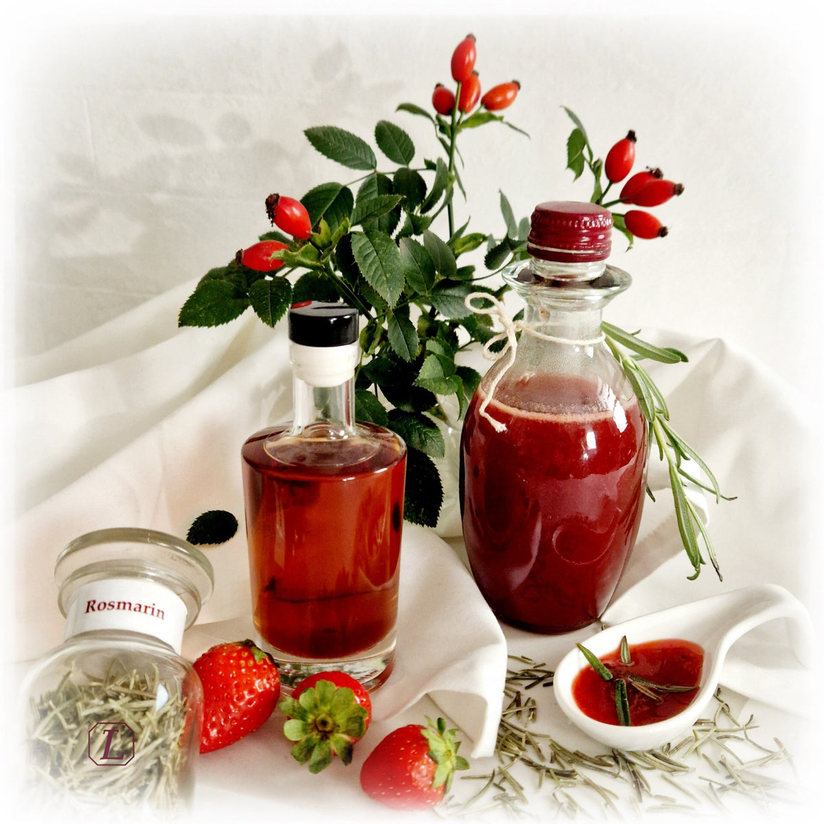 ROSMARIN  ~  Erdbeer-Rosmarin-Balsam