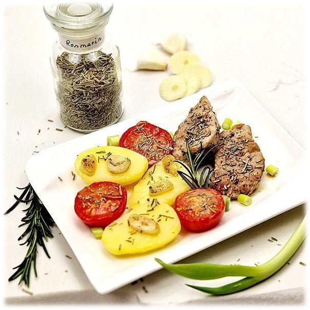 ROSMARIN~ Schweinefilet in Rosmarin-Wein-Sauce - Kontor-der-Lydia