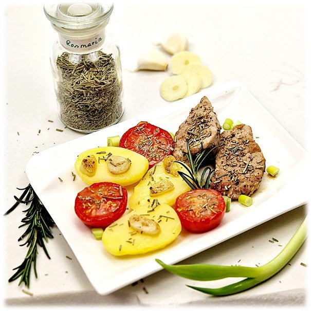 ROSMARIN~ Schweinefilet in Rosmarin-Wein-Sauce - Kontor-der-Lydia