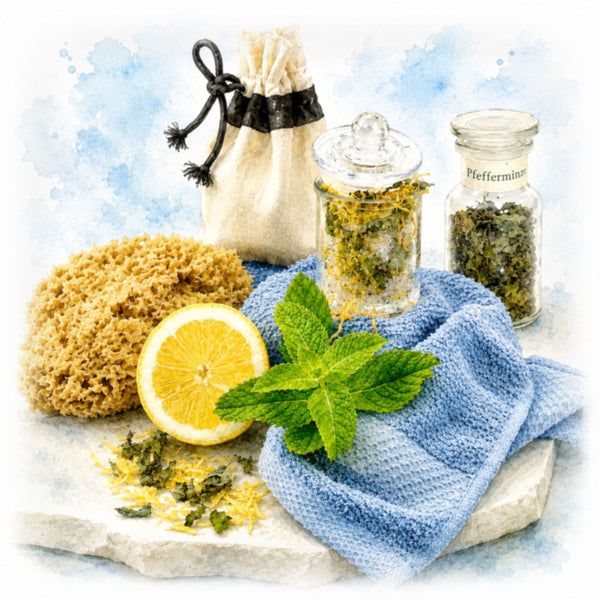 PFEFFERMINZE  ~  Baden mit Frischekick - Kontor-der-Lydia