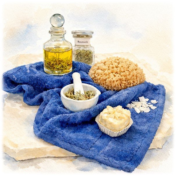 ROSMARIN ~ Rosmarin-Seife - Kontor-der-Lydia