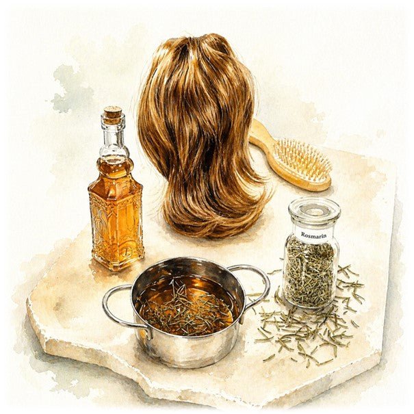 ROSMARIN ~ Natürliche Haarpflege mit Rosmarin - Kontor-der-Lydia