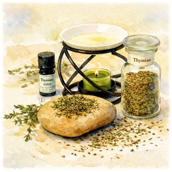 THYMIAN ~ Thymian-Duft für Mut & Kraft - Kontor-der-Lydia