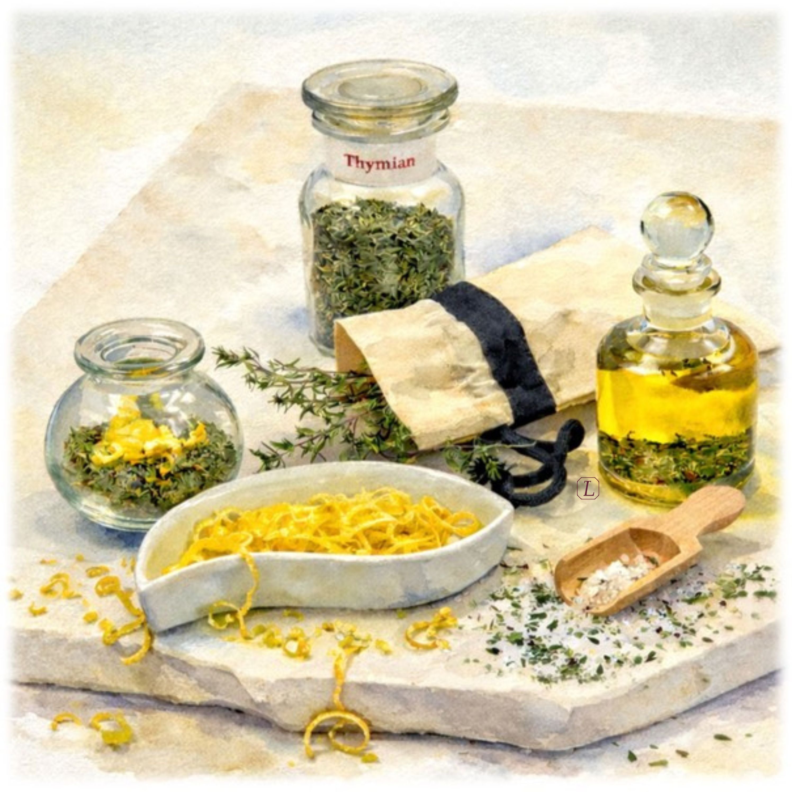 THYMIAN ~ Thymian-Bäder - Die Powerkraft bei Erkältungen - Kontor-der-Lydia