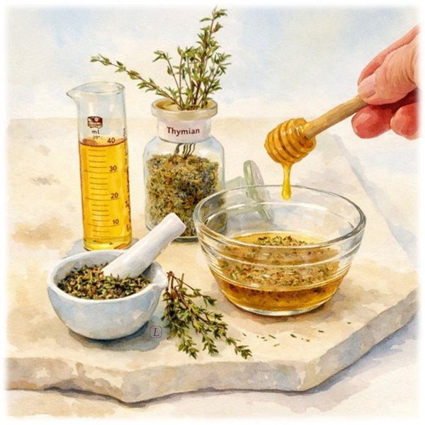 THYMIAN ~ Eine alte Zubereitung neu entdeckt: Oxymel - Kontor-der-Lydia
