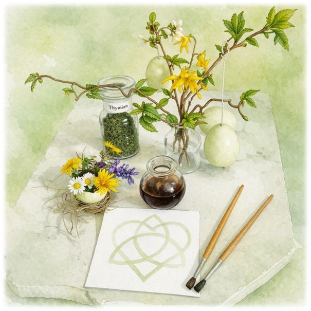 THYMIAN ~ Tinte & Farbe mit Thymian - Kontor-der-Lydia
