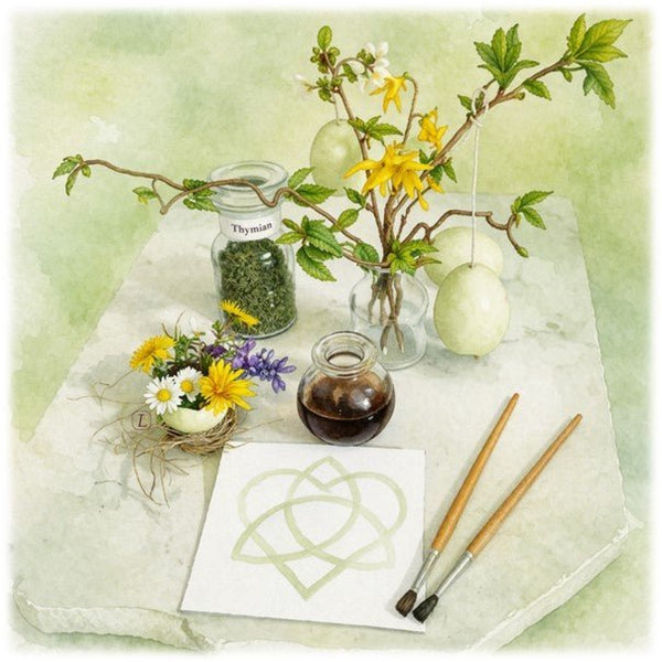 THYMIAN ~ Tinte & Farbe mit Thymian - Kontor-der-Lydia