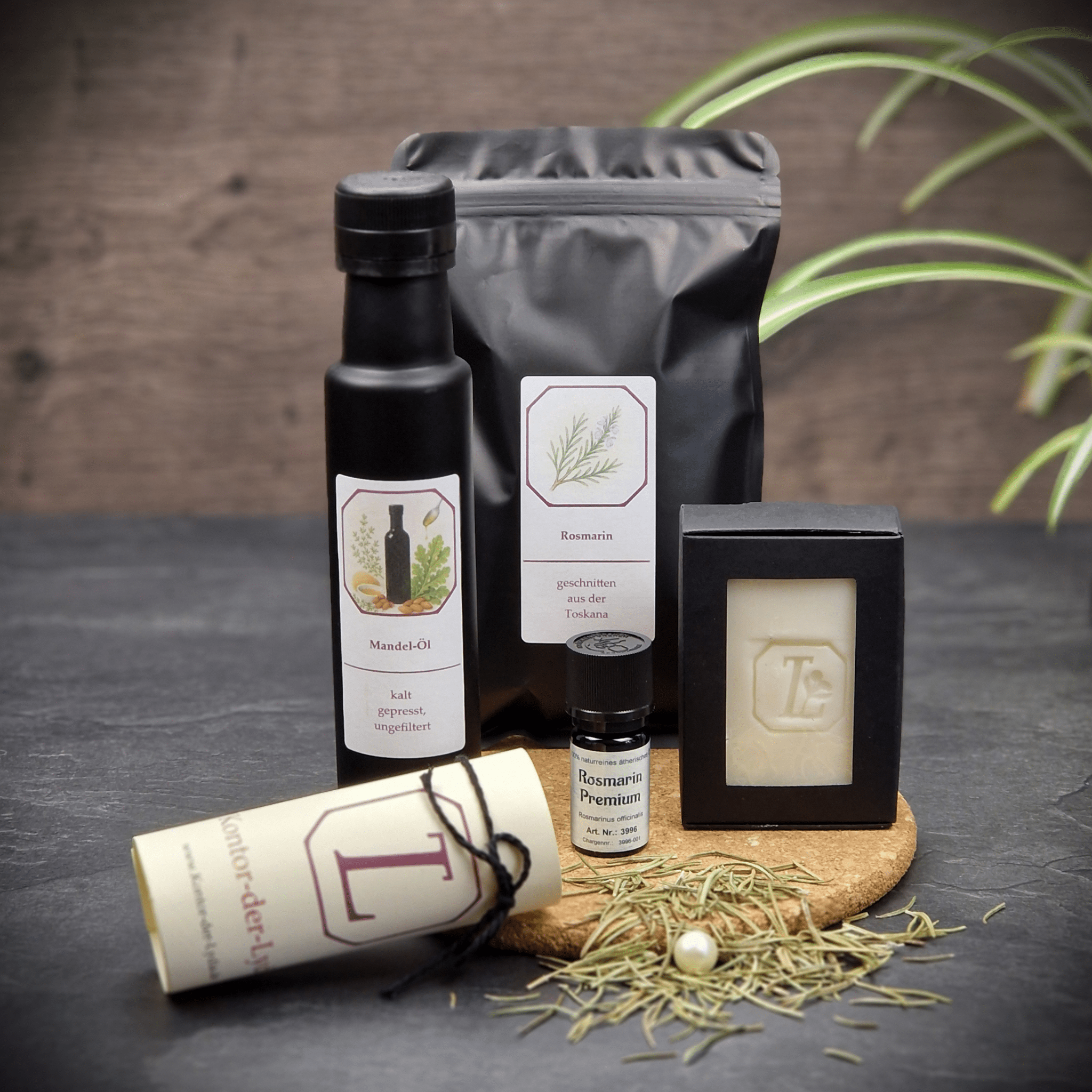 Rosmarin - Geschenkset ~ Rosmarin - Seife - Kontor - der - Lydia